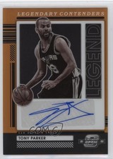 2021-22 Contenders Optic Legendary Orange Prizm 16/25 Tony Parker Auto HOF s3g