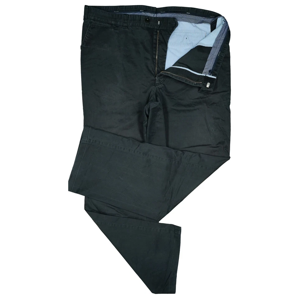 BRAX 58 L34 Jeans Hose schwarz Herren Stretch Ernesto Chino Stoff ÜGröße W42 XXL - Bild 2 von 4