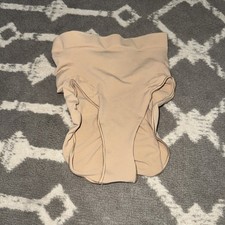 Skims Seamless Sculpt Mid Waist Brief Sand Light Beige Compression Size large