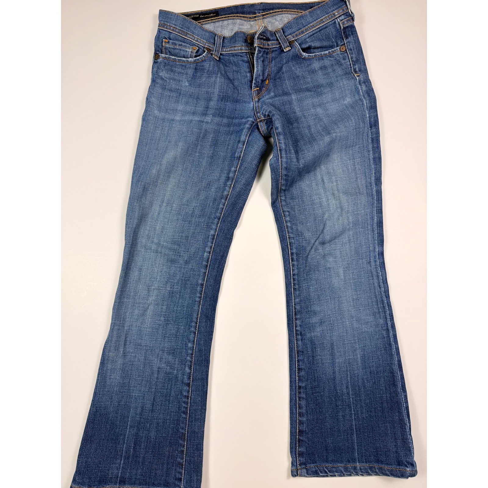 Vintage Citizens of Humanity Ingrid 002 Low Waist Flare Jeans Stretch Womens 26