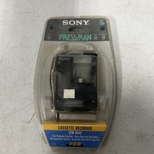 NEW SONY Pressman TCM-S64V Cassette Recorder VOR NEW Sealed