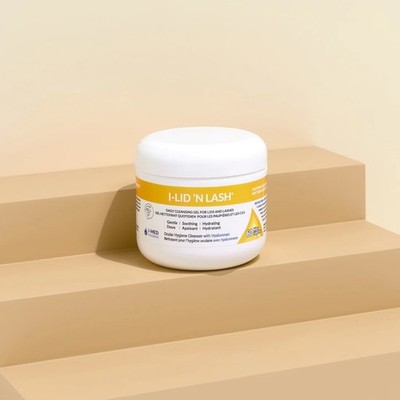 I-Lid 'N Lash | Daily Cleansing Gel for Lids and Lashes (60 Wipes) (I-Lid 'N Las