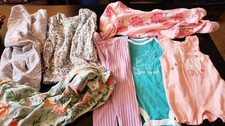 BABY CLOTHES Lot of 7 Pieces VARIOUS SIZES "Super tweet" JESSICA SIMPSON 0 TO 18