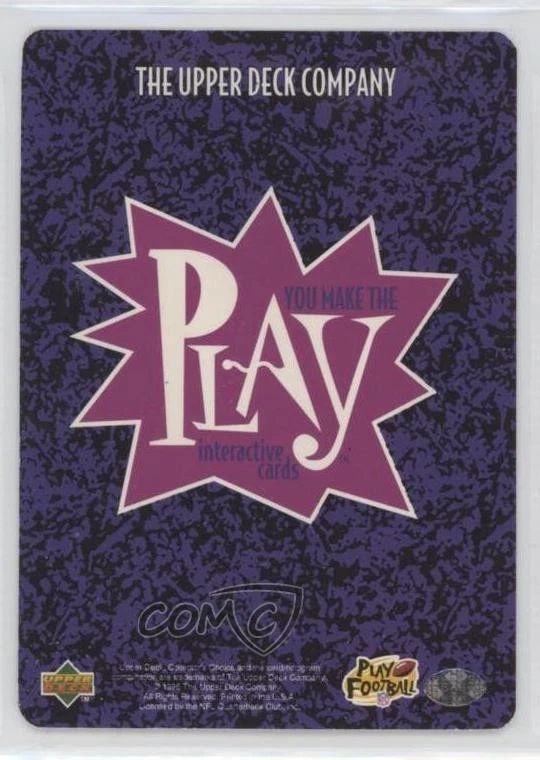 1996 Upper Deck Collector's Choice Update You Make the Play Scott Mitchell #Y42 - Image 2 of 2