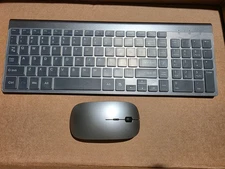 KM9000 Generic Wireless Keyboard & Mouse Combo Ultra Slim 2.4GHz Silent Keys
