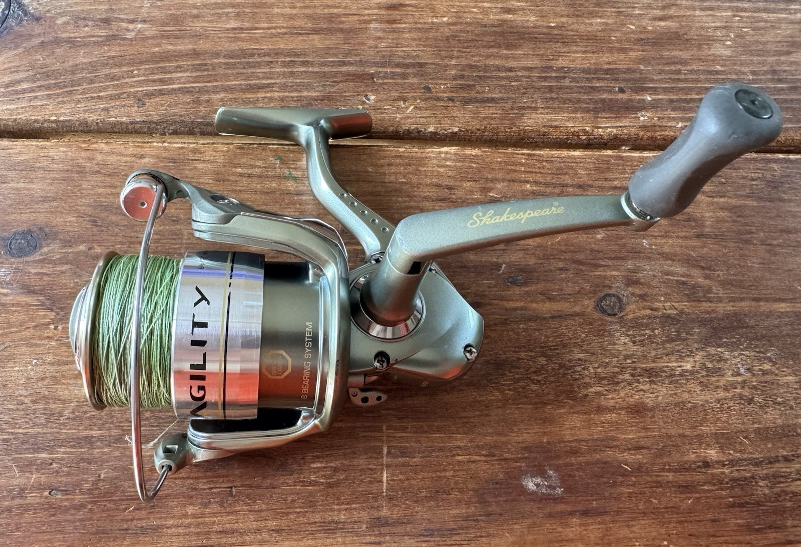 Shakespeare Agility 6840 Spinning Reel W/ Power Pro Line