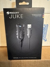 ROCCAT Juke Virtual 7.1 Plus USB Stereo Soundcard Adapter for Gaming Headphones