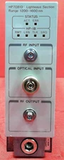 HP - Agilent - Keysight 70810A Lightwave Section