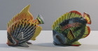2 Piece Free Standing Small Tropical Fish Figures