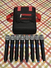 VOCOPRO UHF-N UHF Wireless Microphone D-3 8pack