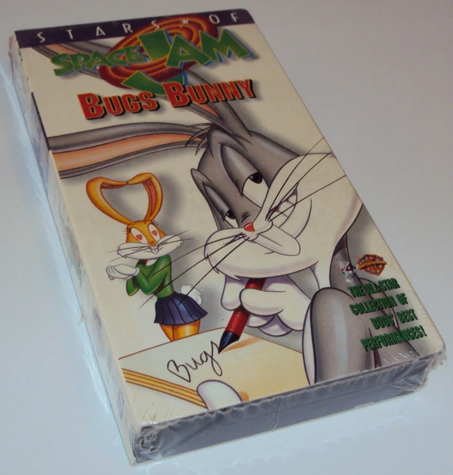 Stars of Space Jam Bugs Bunny All-Star Collection VHS Video Looney Tunes Cartoon - Image 2 of 4