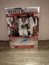 2024 Panini Contenders Optic - Rookie Ticket RPS Autographs Jermaine Burton #135