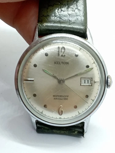 Vintage KELTON TIMEX from 1968 Working Well Great Britain Case Read Description