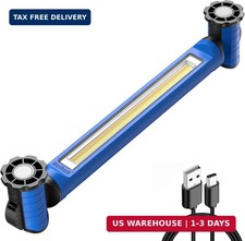 Work Light for Mechanic, 3000LM Bright LED Work Lights, 5000Mah Rechargeable Und