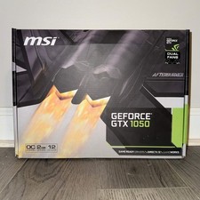 New MSI GeForce GTX 1050 2GB GDDR5