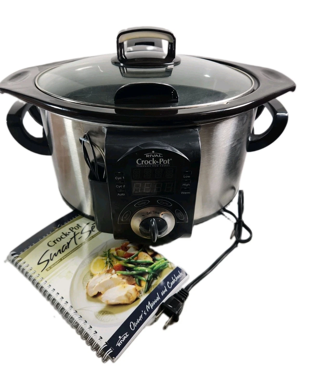 Rival Smart-Set 6 Quart Programmable Slow Cooker SCVC600 New Never Used No Box