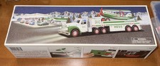 Hess 2002 - 18 Wheeler Truck and Airplane Toy New In Original Box NIB