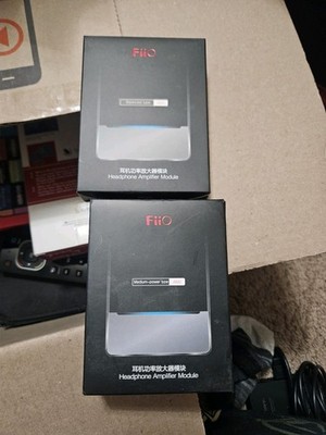 Two FiiO Headphone Amplifier Modules Medium-power type AM2 untested