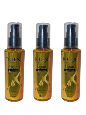 3 x Totex hair care  Argan serum 125ml