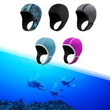 2mm Neoprene Diving Wetsuit Hood, Scuba Diving Hood Keep Warm Ear Protective