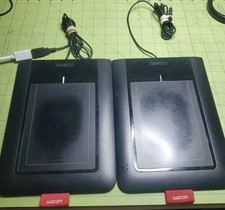 2 For 1 Wacom Bamboo Pen Tablet Model CTL-460 NO PENS