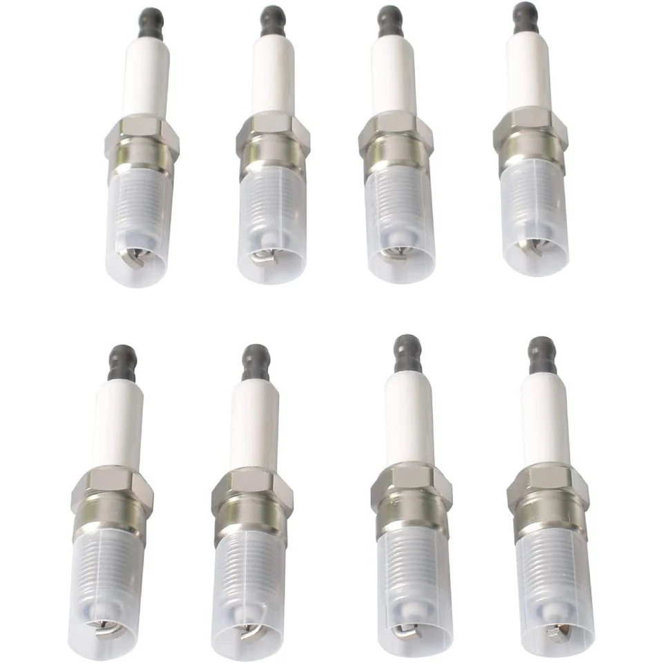 Bujías + cables de 10,5 mm aptos para Chevy GMC 1500-2500 1999-2006 LS1 4,8 L 5,3 L Foto 3 de 4