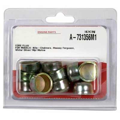 Cylinder Block Freeze Plugs (Pack of 10) Fits Perkins Replaces 0650566
