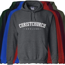 CHRISTCHURCH ENGLAND HOODIE Purewell Dorset college varsity style