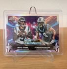 2025 Topps Cosmic Chrome Tetairoa McMillan/Bryce Young Base (RAW)