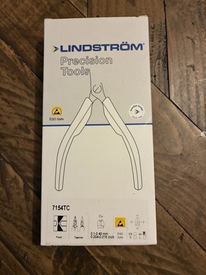 Lindstrom 7154TC Diagonal Carbide Side Cutter Pliers