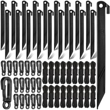 Yinkin 18 Sets Inflatable Stakes Plastic Stakes and Tethers