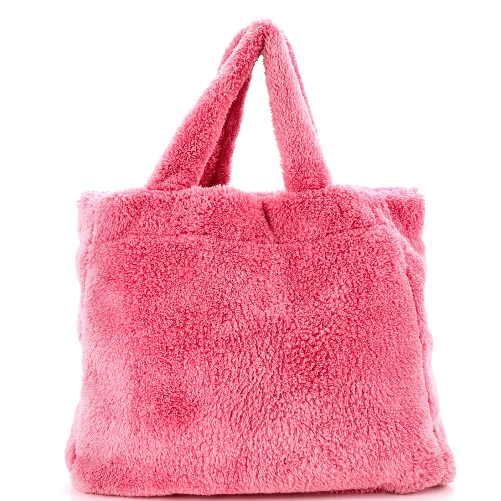 Prada Logo Tote Terry Cloth thumbnail 3