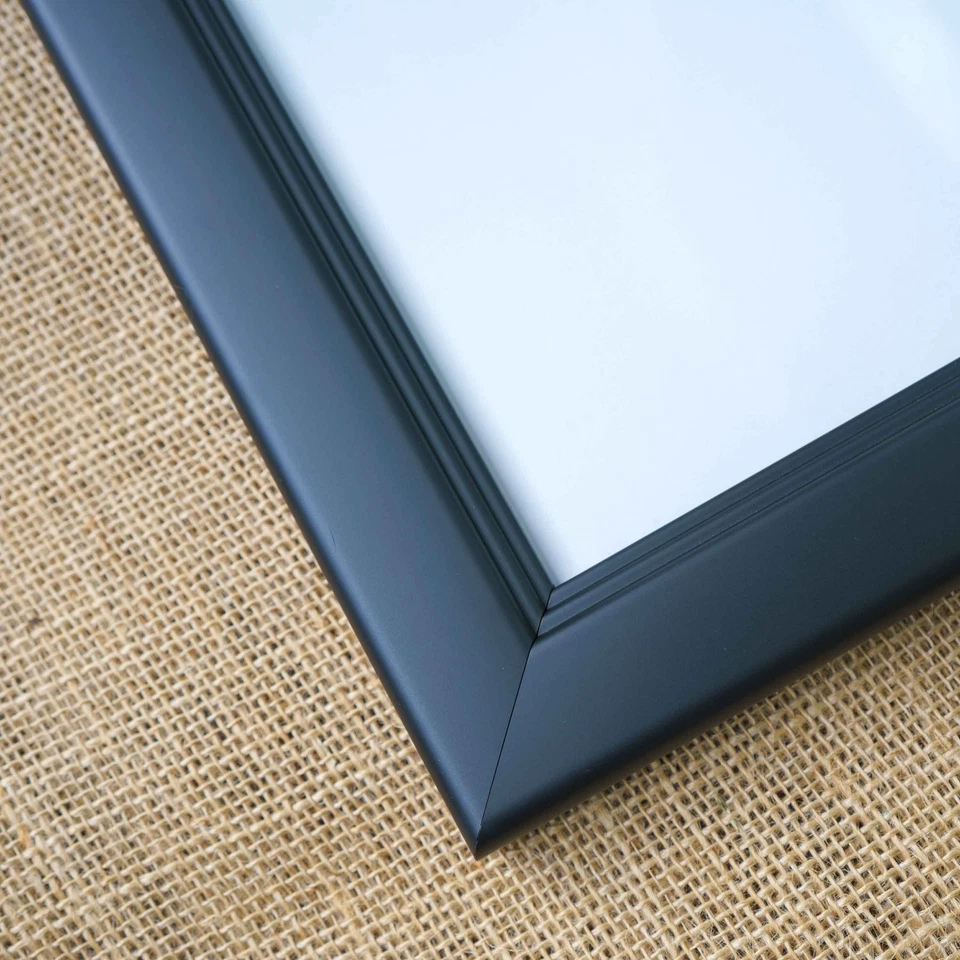 25x39 Frame Black Picture Frame  Modern Photo Frame UV Acrylic, Acid Free Backer - Image 2 of 4