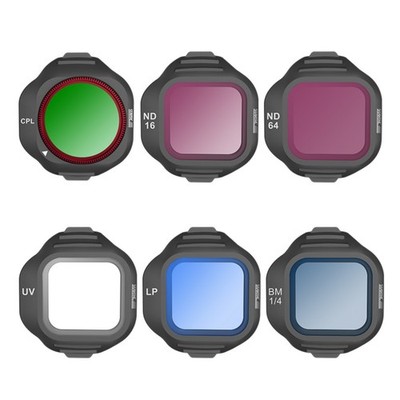 Filter Set for DJI Mini 5 Pro ND16 ND64 CPL UV Black Mist Light Pollution