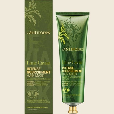 New Antipodes Lime Caviar Intense Nourishment Hair Mask 120ml