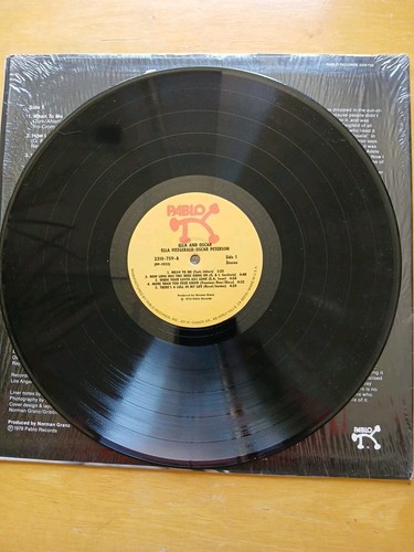ELLA FITZGERALD & OSCAR PETERSON - ELLA AND OSCAR (VINYL LP) 1976!! RARE PABLO - Picture 3 of 6
