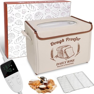 Folding Dough Proofer Box 50-131°F Temp Control Sourdough Bread Fermentation NEW