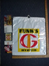 FUNK'S G HYBRID Plastic bag-"NEW", & Product Guide & Decal (adhesive) &Invitatio