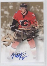 2012-13 Fleer Retro 1999 Skybox Premium Autographics Matt Stajan #99-MS Auto 0c2