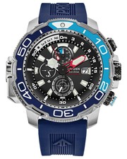 New 895 Citizen Eco-Drive Promaster Aqualand Chronograph Men's Watch BJ2169-08E