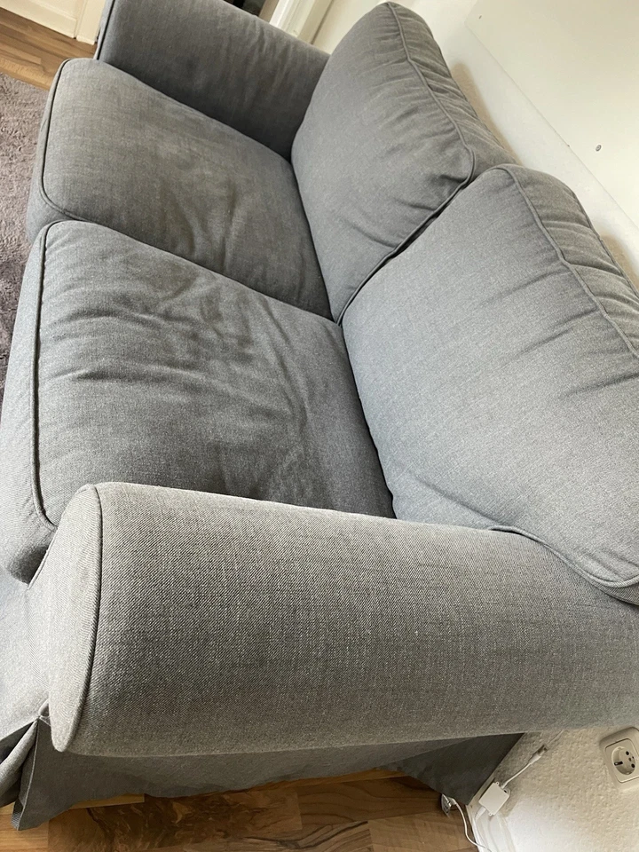 2er-Sofa Ektorp Ikea grau - Bild 3 von 4