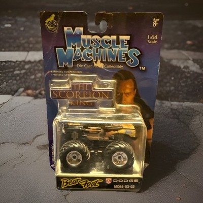 Muscle Machines Dodge Bear Foot The Scorpion King 1:64 Diecast Monster Truck