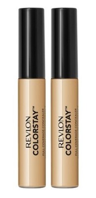 (2 Pack) Revlon ColorStay Full Coverage Long Wearing Concealer -030 Light Medium