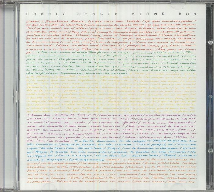 GARCIA, Charly - Piano Bar (reissue) - CD