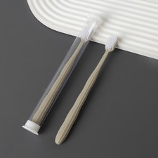 Disposable adult soft bristled portable cleaning kit, hotel specific toothbrush