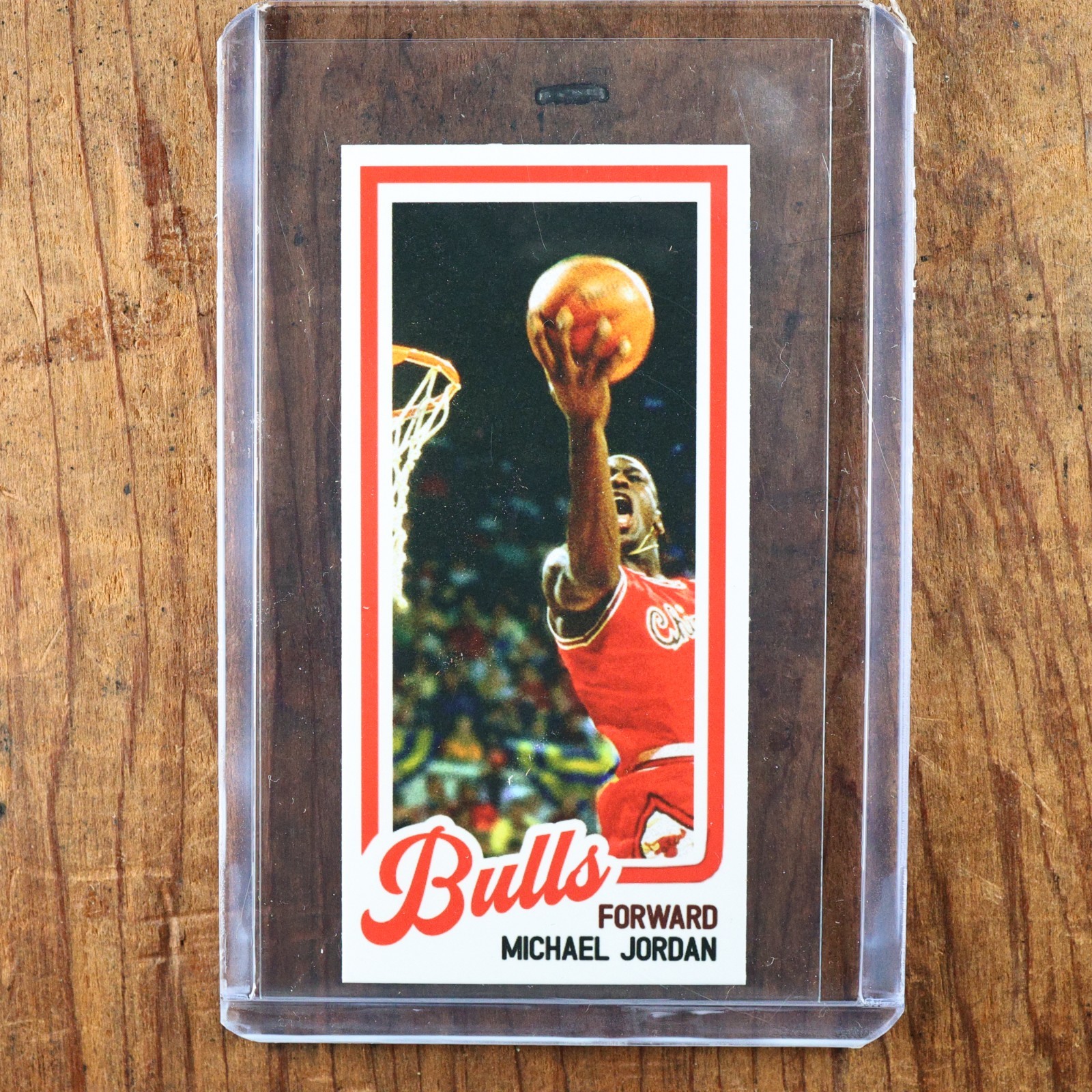 1984 85 Michael Jordan Rookie RC Supermini Chicago Bulls NO 1986 Fleer (3-Set) view 5