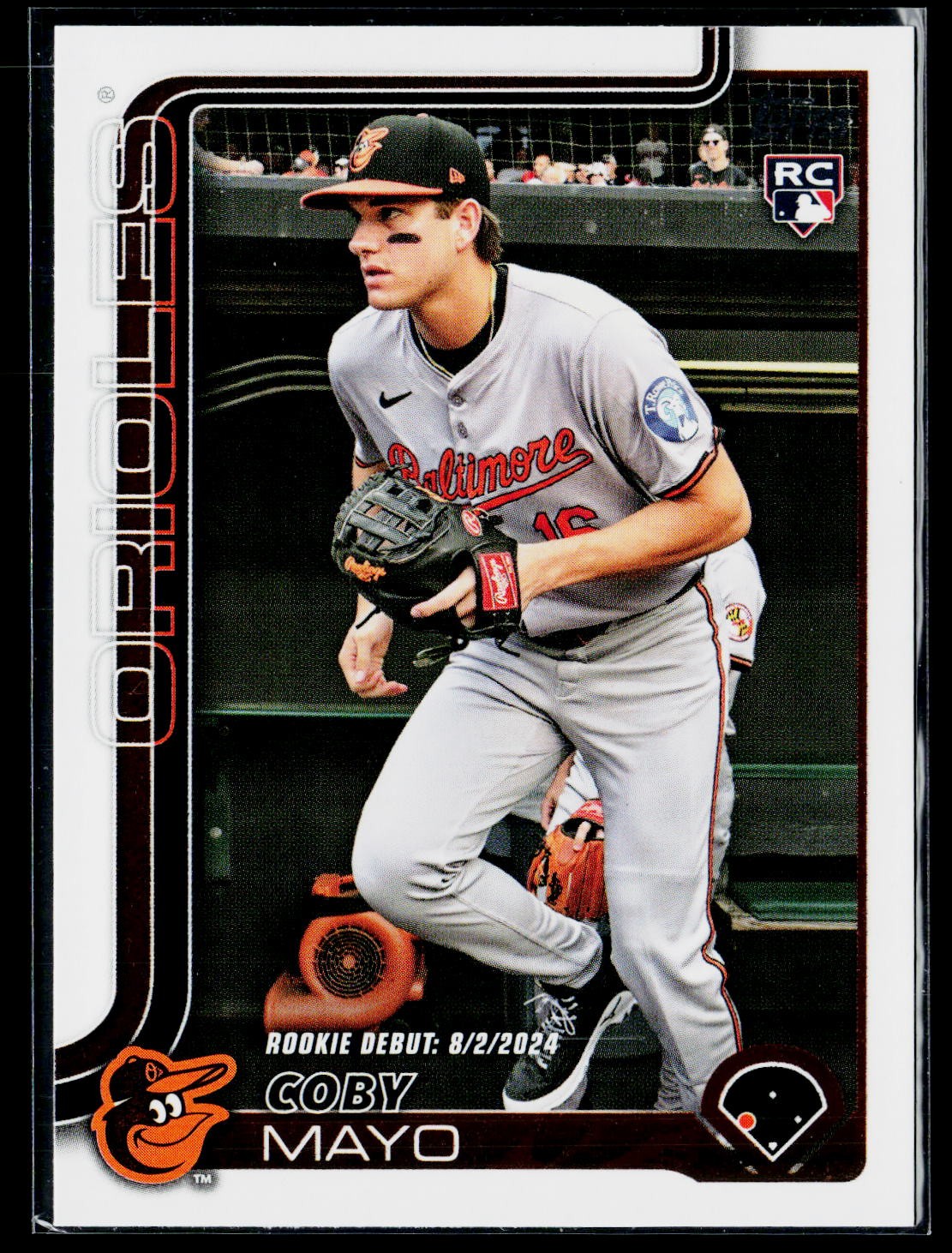 2025 Topps Update Coby Mayo Gold #US282 #/2025 SN