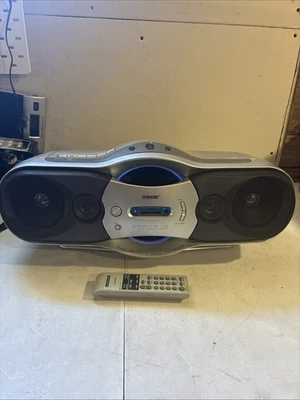SONY CD Cassette Radio Boombox CFD-F10 with Remote Fully Functional - Image 1 of 4