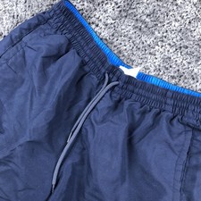 Nike Shorts Mens Medium Blue Swim Trunks Elastic Waist Just Do It NESSC475-440