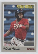 2019 Topps Heritage Minor League Edition Telmito Agustin #123 f2v